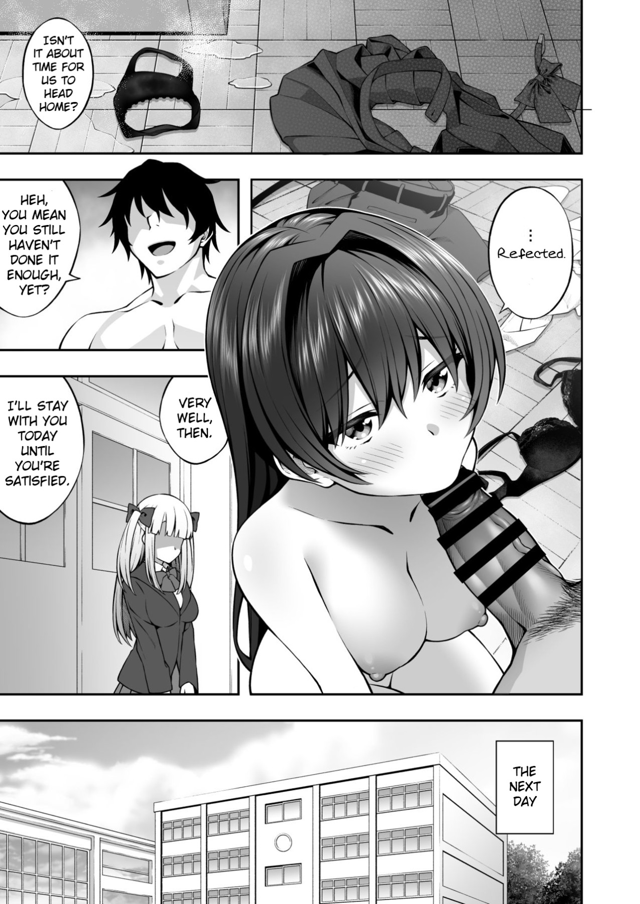 Hentai Manga Comic-Thanks To Hypnotism, I Had The Serious-Looking Student Council President In The Palm Of My Hands-Read-26